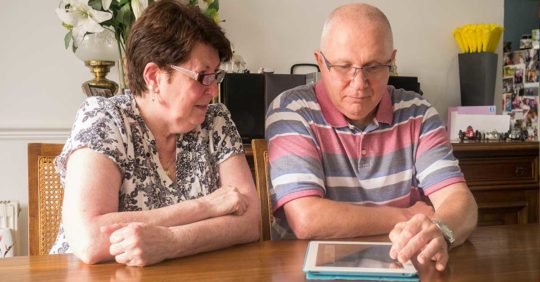 Mick, a participant in a Parkinson's observational study, describes his experience using the uMotif app