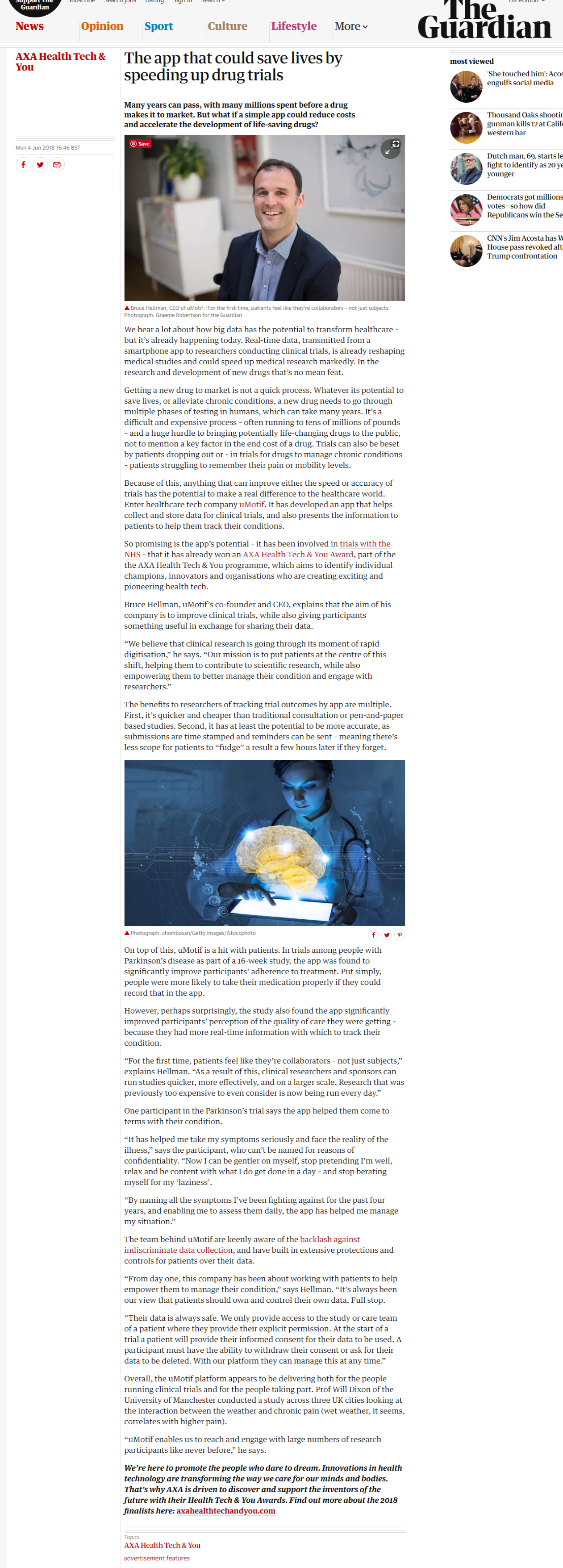 Interview with our CEO Bruce Hellman