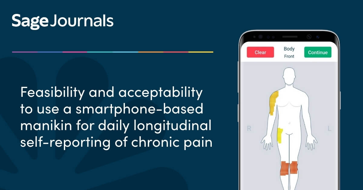 Feasibility and acceptability to use a smartphone-based manikin for daily longitudinal self-reporting of chronic pain