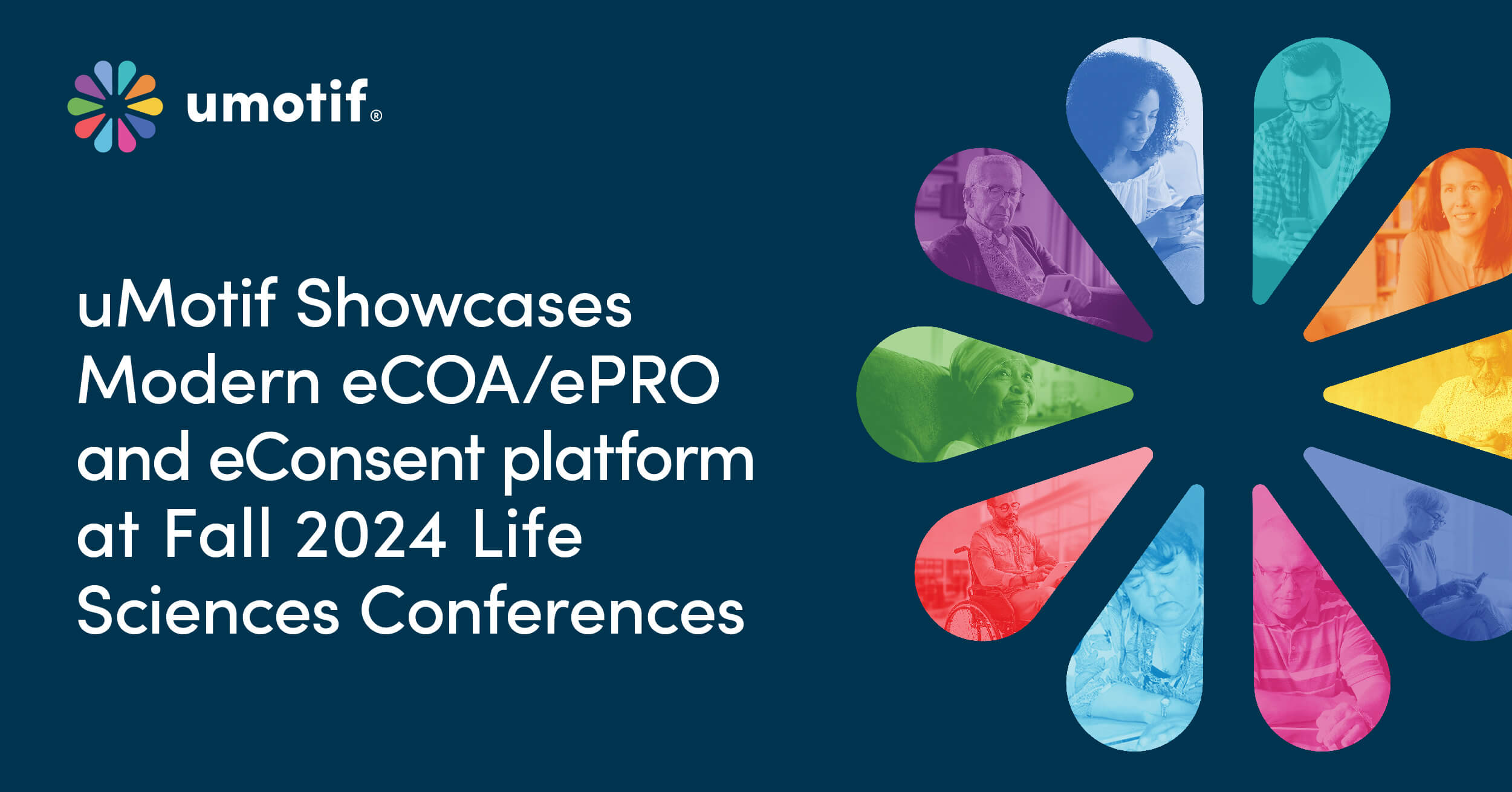 uMotif Showcases Modern eCOA/ePRO and eConsent to Ease Patient and Site Journey in Clinical Trials, Real-World Studies at Fall 2024 Life Sciences Conferences