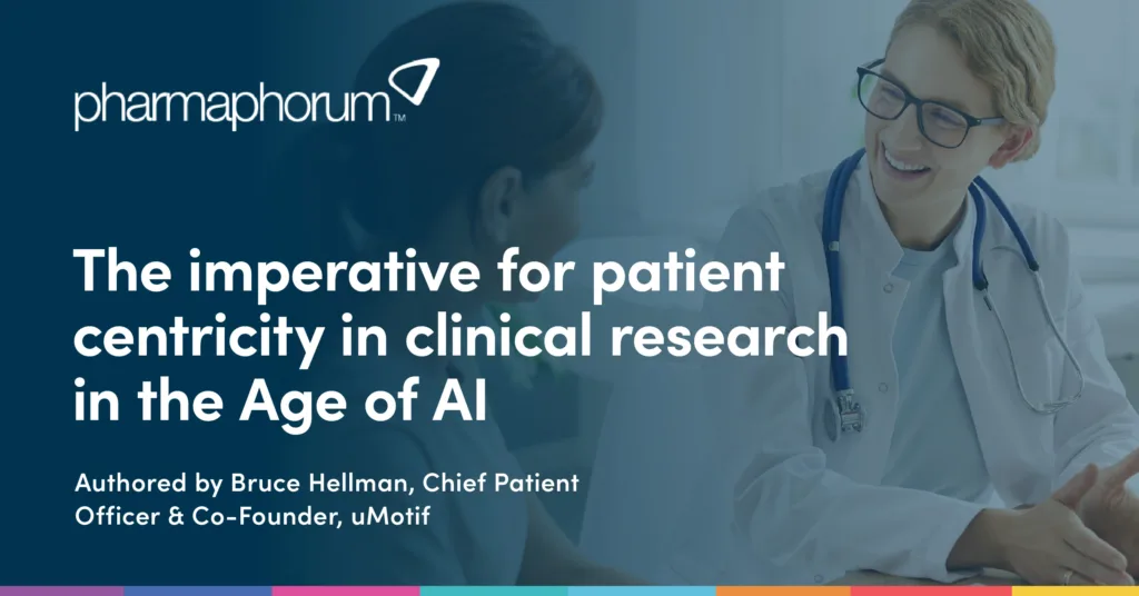 The imperative for patient centricity in clinical research in the Age of AI